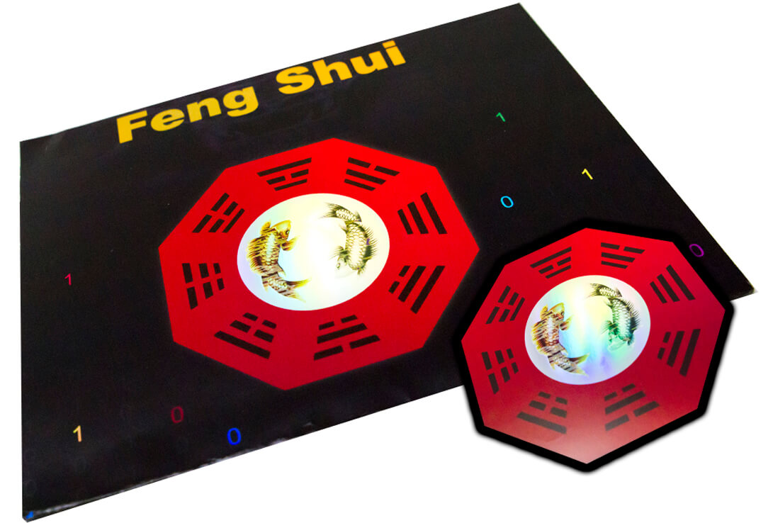 Matt effect and hologram transfer by silkscreen